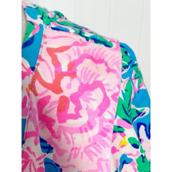Lilly Pulitzer Women's Rose To The Occasion Isolde Dress Multicolor XL - Picture 5 of 14